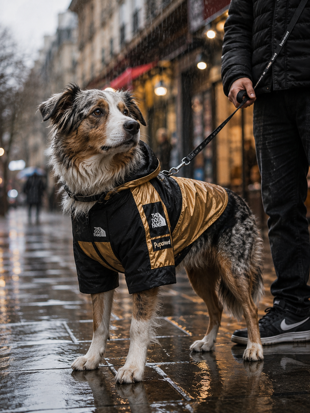 Imperméable pour Chien – Veste de Pluie Coupe-Vent