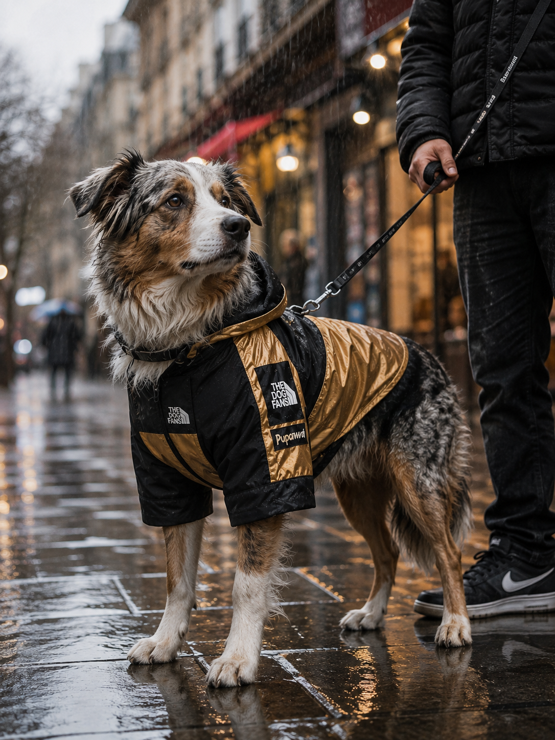 Imperméable pour Chien – Veste de Pluie Coupe-Vent