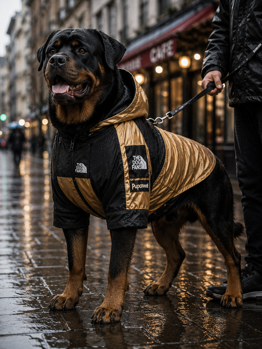 Imperméable pour Chien – Veste de Pluie Coupe-Vent
