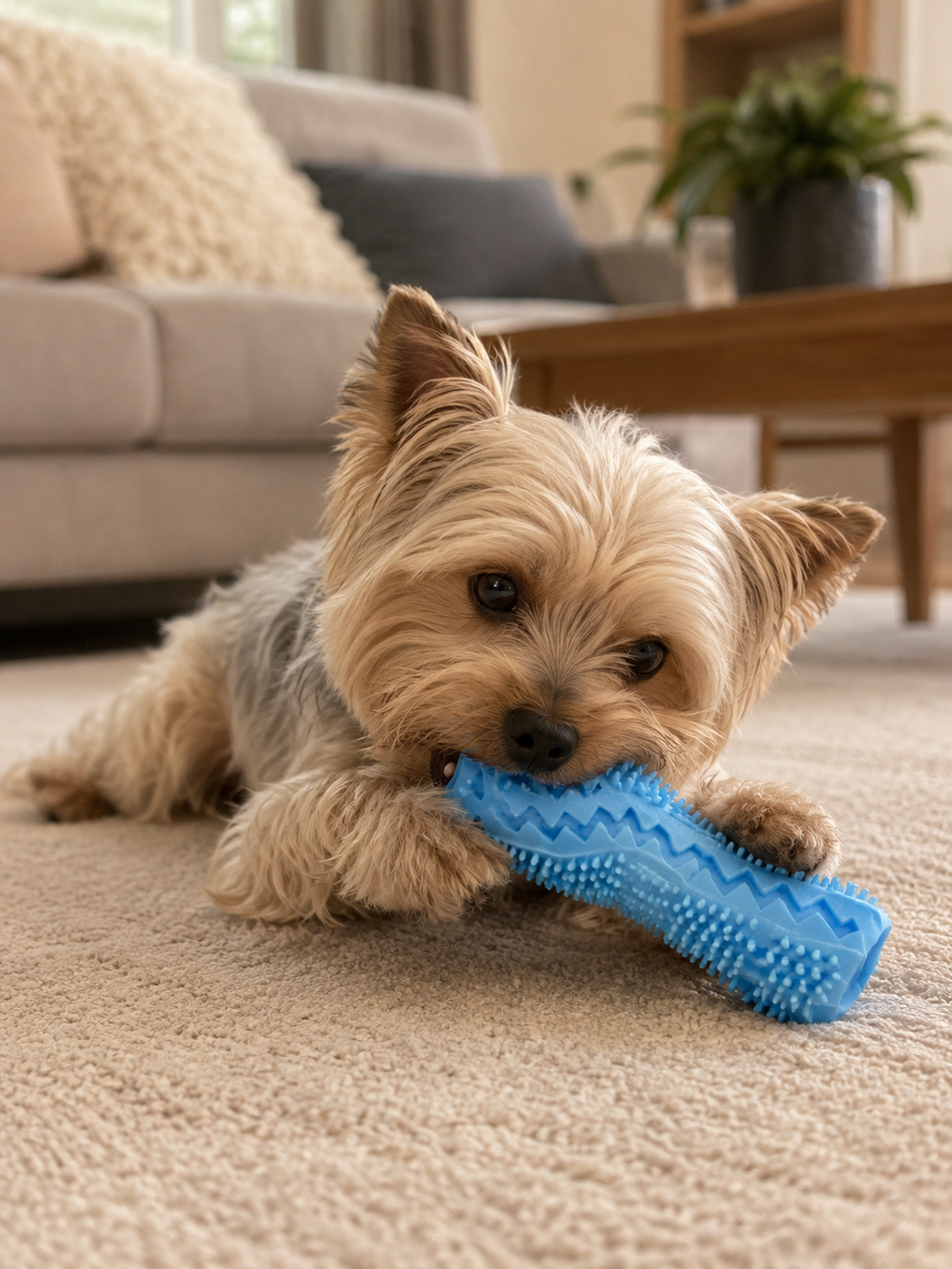 Jouet Dentaire à Mâcher pour Chien – Nettoyage des Dents, Anti-Stress & Interactif